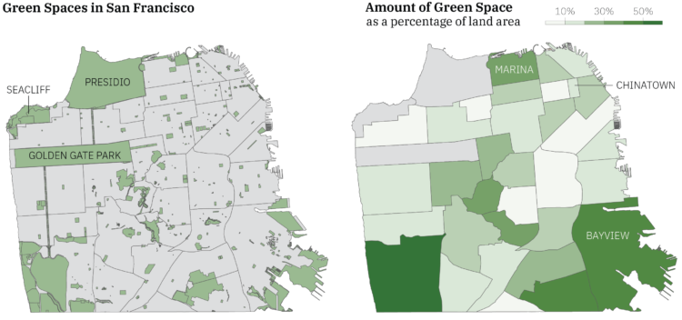 Green Space Inequity in San Francisco